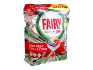 Fairy Platinum Plus tablety do umývačky riadu 84 ks. Fairy Platinum Plus tablety do umývačky riadu 84 ks.