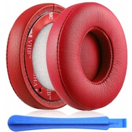RED SPONGE EAR PADS FOR BEATS SOLO 2. 3. RED SPONGE EAR PADS FOR BEATS SOLO 2. 3.