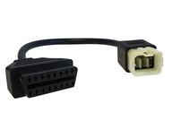 Adaptér z OBD2 na Kawasaki 6 pin zástrčku pre motocykle Adaptér z OBD2 na Kawasaki 6 pin zástrčku pre motocykle