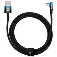 2m Baseus USB - ANGULAR USB-C 5A 100W PD MVP GAMING kábel 200cm NYLON BRAID 2m Baseus USB - ANGULAR USB-C 5A 100W PD MVP GAMING kábel 200cm NYLON BRAID