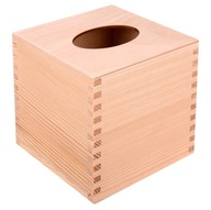 Drevená krabička na štvorcové vreckovky KISSECTOR