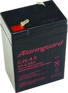 Alarmguard CJ6-4,5 AGM batéria 6V 4,5Ah pre elektrické hračky