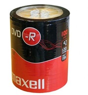 100x Maxell DVD-R disk 4,7GB 16x 100 zmenš 100x Maxell DVD-R disk 4,7GB 16x 100 zmenš