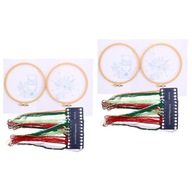 4 sady Cross Embroidery Set 4 sady Cross Embroidery Set