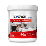 Čistiace tablety pre kávovar Scanpart, 90 kusov