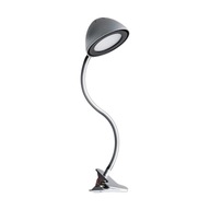 Lampa na čítanie so 4W LED klipom, strieborná RONI Lampa na čítanie so 4W LED klipom, strieborná RONI