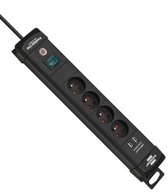 Brennenstuhl Premium predlžovací kábel s 2 USB 4 zásuvkami 1,8 m Brennenstuhl Premium predlžovací kábel s 2 USB 4 zásuvkami 1,8 m