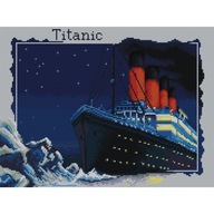 Plátno s potlačou – Titanic (č. 7099) Plátno s potlačou – Titanic (č. 7099)
