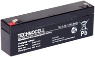 BATÉRIA AGM VRLA TECHNOCELL TC 12 V 2,3 Ah TC2,3-12 TC2,3-12 BATÉRIA AGM VRLA TECHNOCELL TC 12 V 2,3 Ah TC2,3-12 TC2,3-12