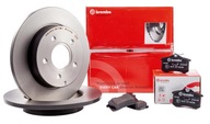 BREMBO disky, zadné platničky, Audi A3 8P 03-12, 282mm