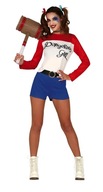 Kostým pre dospelú bláznivú ženu Harley Quinn M