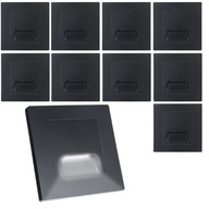 9x LED DRŽIAK NA SCHODISKO OSVETLENIE 9x LED DRŽIAK NA SCHODISKO OSVETLENIE