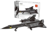 HRAČKA PRE DETI BLACKBIRD SR-71 LIETADLO BLOKOV 183 ELEMENTOV HRAČKA PRE DETI BLACKBIRD SR-71 LIETADLO BLOKOV 183 ELEMENTOV