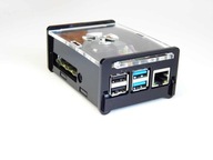 Puzdro pre Raspberry Pi 4b+ + Pi PoE+ Hot shield Puzdro pre Raspberry Pi 4b+ + Pi PoE+ Hot shield