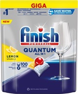 FINISH Quantum All-in-1 Lemon kapsule do umývačky riadu 100 kusov
