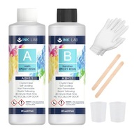 EPOXIDOVÁ ŽIVICA S TVRDIDLOM | TRANSPARENT 474ML |SADA ŽIVICE 1:1 EPOXIDOVÁ ŽIVICA S TVRDIDLOM | TRANSPARENT 474ML |SADA ŽIVICE 1:1