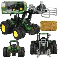 Traktor Traktor Vozidlo Auto Poľnohospodárske stroje s drapákom na slamu Traktor Traktor Vozidlo Auto Poľnohospodárske stroje s drapákom na slamu