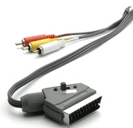 VIVANCO Cable Euro adaptér - 3 x Cinch RCA 2m VIVANCO Cable Euro adaptér - 3 x Cinch RCA 2m
