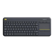 Bezdrôtová klávesnica Logitech K400 Plus, čierna