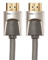 HDMI M/M vysokorýchlostný ethernetový kábel 2m. WiresAcuity