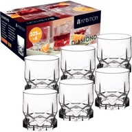 Poháre na WHISKY na nápoje 325 ml SADA 6 ks