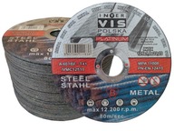 SHIELD INOX KOVOVÉ REZNÉ KOTÚČE 125x1 25 ks SHIELD INOX KOVOVÉ REZNÉ KOTÚČE 125x1 25 ks