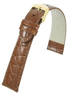 HNEDÝ REMÍN NA HODINKY KROKODÝL 0119.03.19G 19mm HNEDÝ REMÍN NA HODINKY KROKODÝL 0119.03.19G 19mm