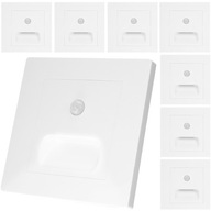 7x SCHODISKOVÁ LAMPA SCHODISKOVÉ SVETLO NA SCHODY + SNÍMAČ POHYBU SÚMRAK 7x SCHODISKOVÁ LAMPA SCHODISKOVÉ SVETLO NA SCHODY + SNÍMAČ POHYBU SÚMRAK