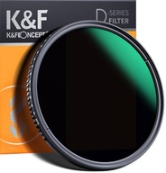 ND filter 3-1000 sivý 58mm NASTAVITEĽNÝ FADER MC Nano - D K&F ND3-ND1000