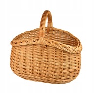 KRÁSNY prútený nákupný košík HUBY PICNIC XL KRÁSNY prútený nákupný košík HUBY PICNIC XL