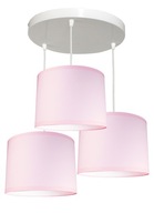 ZÁVESNÉ STROPNÉ LAMPY KANÁLÁKOVÉ TIENENIE RUŽOVÉ 3 LED STROPNÉ LAMPY LUSTRE ZÁVESNÉ STROPNÉ LAMPY KANÁLÁKOVÉ TIENENIE RUŽOVÉ 3 LED STROPNÉ LAMPY LUSTRE