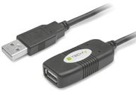 Aktívny kábel/predlžovač Techly USB 2.0 A-A M/F
