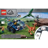 Lego návod - Gallimimus a Pteranodon 75940