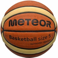 5 Basketball Meteor Cellular 5 hnedo-krémová