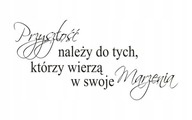 Nápis na nálepke na stenu Budúcnosť patrí... 4 Nápis na nálepke na stenu Budúcnosť patrí... 4