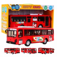 Interaktívny autobus pre deti Otváranie dverí Zvuky Svetlá 8915.CR Interaktívny autobus pre deti Otváranie dverí Zvuky Svetlá 8915.CR
