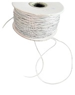Mini veľkoobchod - 1 mm strieborná guma - 100 metrov Mini veľkoobchod - 1 mm strieborná guma - 100 metrov