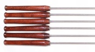 Šašlikové špajle, 6 ks, 6 mm inox tyč Šašlikové špajle, 6 ks, 6 mm inox tyč