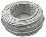 Plochý lankový kábel OMYp 2x0,75 300/300V 100m