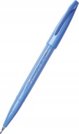 Štetcové pero pre kaligrafické modré PENTEL
