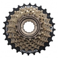 SHIMANO 7-rýchlostná voľnobežka MF-TZ500 14-28 ORIGINÁL SHIMANO 7-rýchlostná voľnobežka MF-TZ500 14-28 ORIGINÁL