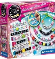 Crazy Chic NÁRAMKY SO SPRÁVOU Písmená Coral Crazy Chic NÁRAMKY SO SPRÁVOU Písmená Coral