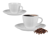 Súprava Šálka s podšálkou 2x porcelánová šálka VIVA kávová súprava Súprava Šálka s podšálkou 2x porcelánová šálka VIVA kávová súprava