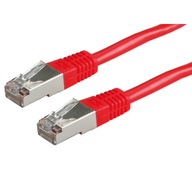 LAN S/FTP Cat.6 RJ45 sieťový kábel, červený, 7 m LAN S/FTP Cat.6 RJ45 sieťový kábel, červený, 7 m