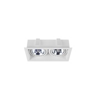 Dvojsvietivé zápustné svietidlo MOD WHITE II Dvojsvietivé zápustné svietidlo MOD WHITE II