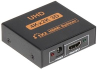 HDMI-SP-1/2KF SPLITTER 1xVSTUP NA 2XVYSTUPY