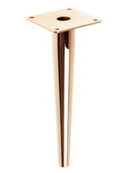 Oceľová noha 23 cm kužeľ s medenou montážnou doskou Oceľová noha 23 cm kužeľ s medenou montážnou doskou