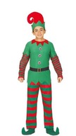 KOSTÝM ŠKRATKA POMOC ŠKRATKA ELFINY SANTA 128 KOSTÝM ŠKRATKA POMOC ŠKRATKA ELFINY SANTA 128