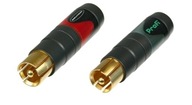 Neutrik NF2C-B/2 RCA zástrčka samec Neutrik NF2C-B/2 RCA zástrčka samec