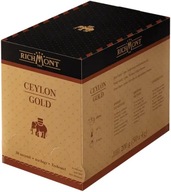 Čierny čaj vo vrecúškach Richmont Ceylon Gold 50 ks